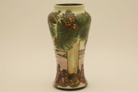 Lot 1200 - A Moorcroft 'Pine Trees' vase