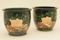 Lot 1219 - Two Moorcroft pottery jardinieres