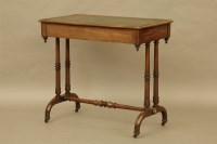 Lot 517 - A mahogany library table
