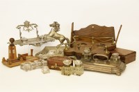 Lot 227 - A collection of desk stands