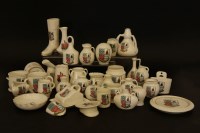 Lot 228 - A collection of Bishop Stortford related crested china