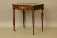 Lot 467 - A George lV oak side table