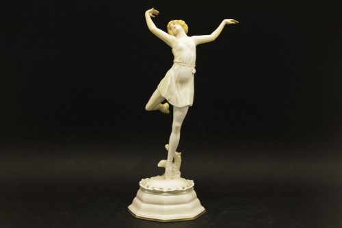 Lot 190 - A Rosenthal porcelain figure of a ballerina