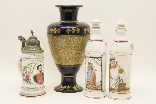 Lot 314 - A Royal Doulton slaters patent vase