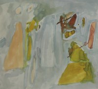 Lot 23 - Tommy Mason
UNTITLED
Watercolour
57 x 61cm;
Anne Berit Christiansen
Acrylic on paper (2)