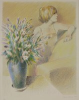 Lot 89 - Adrian George
'GLENYS'
Lithograph