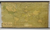 Lot 492 - Philips' new commercial map of the world