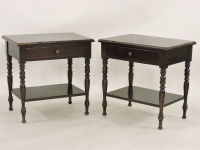 Lot 505 - A pair of bedside tables