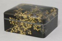 Lot 541 - An attractive lacquer Box and Cover