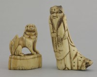 Lot 273 - An attractive ivory Toggle