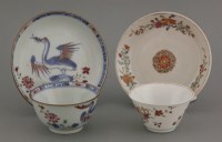 Lot 112 - An attractive eggshell Tea Bowl and Saucer