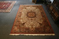 Lot 1446 - A Louis De Poortere 'Khorsabad' design woollen carpet