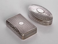 Lot 220 - A provincial/colonial silver snuff box