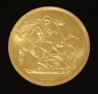 Lot 110 - A gold £2 coin
