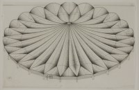 Lot 313 - John Zerning
A DESIGN FOR A GEODESIC DOME
Signed l.r.