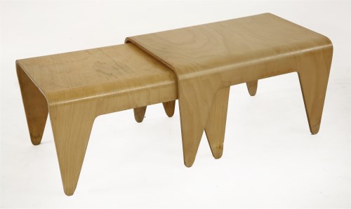 Lot 139 - Two Isokon nest of tables