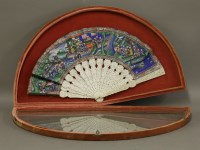 Lot 192 - A Canton brisé Fan