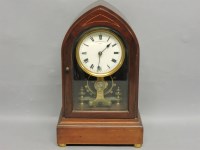 Lot 451 - A Eureka Clock Co Ltd battery mantel clock