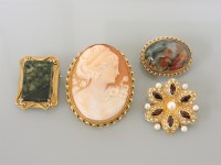 Lot 12 - Four brooches