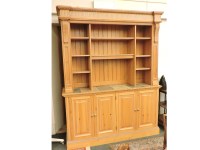 Lot 406 - A large pine dresser