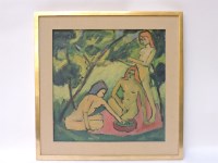 Lot 678 - Manner of Paul Gauguin
THREE NUDES
Oil on canvas
48 x 48cm