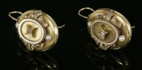 Lot 391 - A pair of Victorian gold