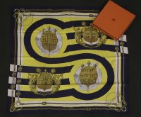 Lot 1059 - An Hermès silk scarf