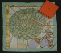 Lot 1061 - An Hermès silk scarf