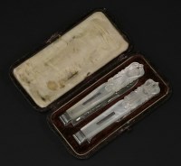 Lot 48 - Lots 48 to 68
A Single Owner Collection of Fruit Knives

A single-bladed silver and mother-of-pearl handled folding fruit knife