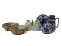 Lot 224 - Ceramics: a McIntyre teapot