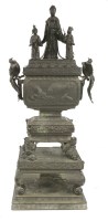 Lot 260 - A large Japanese bronze koro