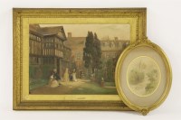 Lot 447 - Harry Goodwin 
OLD TOWN HOUSE 
IN CROYDON 
signed with monogram l.l.