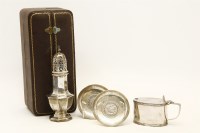 Lot 166 - A Goldsmiths and Silversmiths Co. Ltd silver sugar sifter