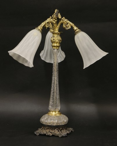 Lot 78 - An Art Nouveau table lamp