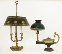 Lot 370 - Two table lamps