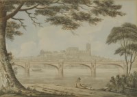 Lot 171 - Gideon Yates (1790-1840)
THE NEW BRIDGE OVER THE RIVER LUNE