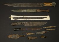 Lot 17 - Lots 17 to 49
A Single Owner Collection of Antique Cutlery

Five ancient bronze and iron knives