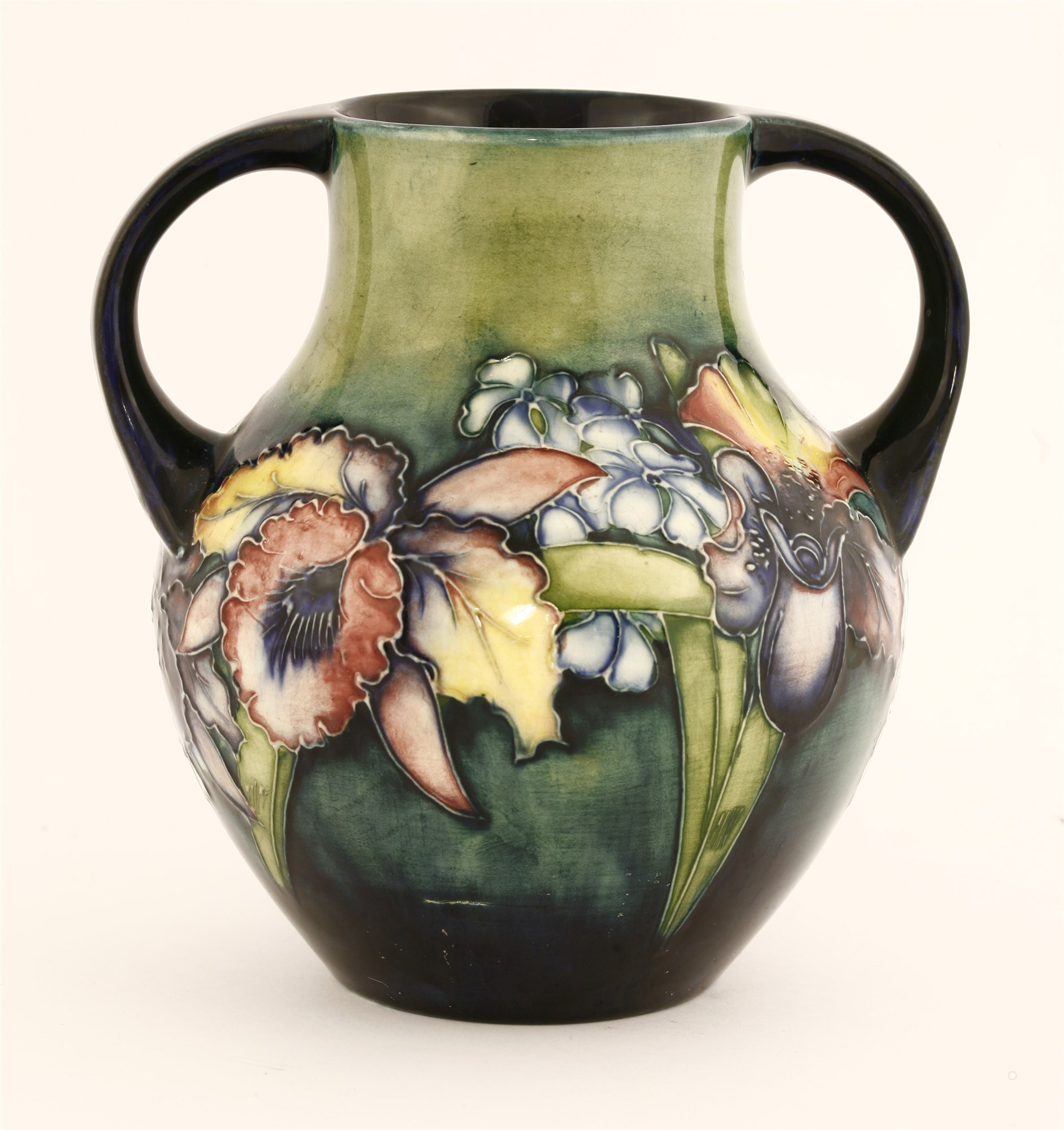 Lot 96 A Moorcroft twohandled vase