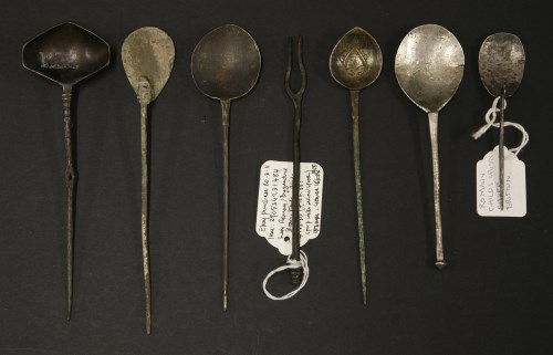 Lot 29 - Six early spoons