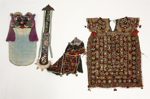 Lot 1210 - A collection of Eastern textiles