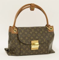 Lot 1142 - A Louis Vuitton 'Olympe' aurore monogrammed leather handbag