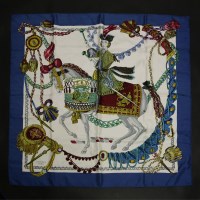 Lot 1468 - An Hermès silk scarf