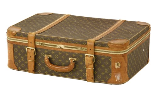 Lot 1196 - A Louis Vuitton 'Classic' monogrammed leather suitcase