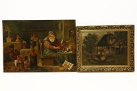 Lot 438 - Two 20th Century oils