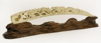 Lot 183 - A Chinese ivory carving