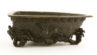 Lot 289 - A Japanese bronze censer