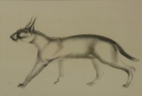 Lot 176 - John Rattenbury Skeaping RA (1901-1980)
LYNX
Signed in pencil and dated '31