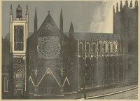 Lot 14 - Edward Bawden RA (1903-1989)
'WESTMINSTER ABBEY'
Linocut printed in colours