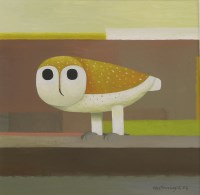 Lot 347 - Reg Cartwright (b.1938) 
A BARN OWL
Signed and dated '05 l.r.
