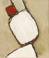 Lot 363 - Robert Sadler (1909-2001)
'WHITE WITH RED'
Signed and dated '35 l.l.